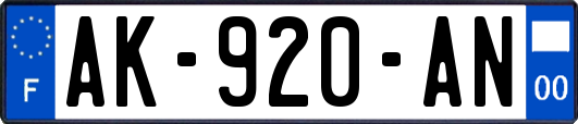 AK-920-AN