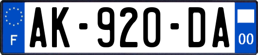 AK-920-DA