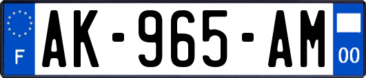 AK-965-AM