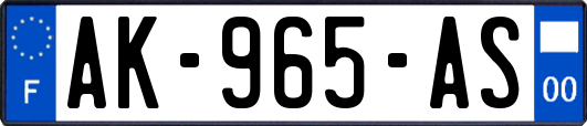 AK-965-AS