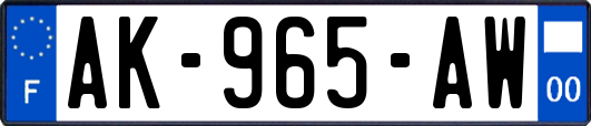 AK-965-AW