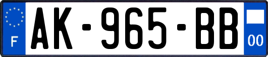 AK-965-BB