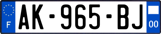 AK-965-BJ