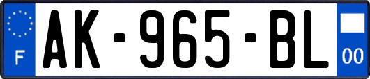AK-965-BL