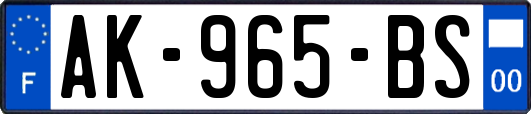 AK-965-BS