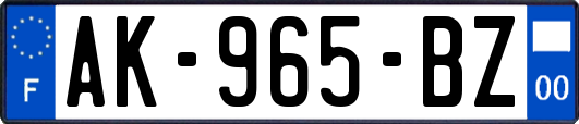 AK-965-BZ