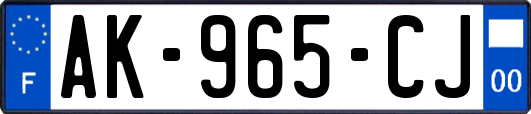 AK-965-CJ