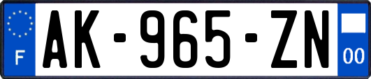 AK-965-ZN