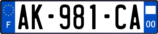 AK-981-CA