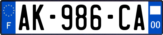 AK-986-CA