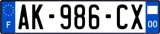 AK-986-CX