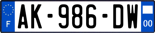 AK-986-DW