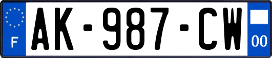 AK-987-CW