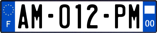 AM-012-PM