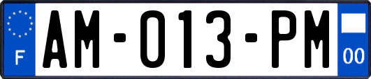 AM-013-PM