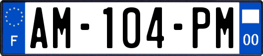AM-104-PM