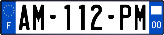 AM-112-PM