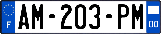 AM-203-PM
