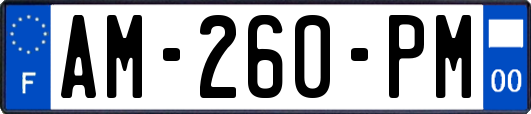 AM-260-PM