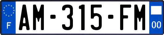 AM-315-FM