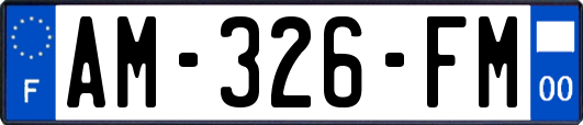 AM-326-FM