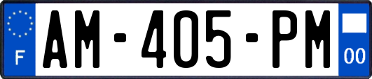 AM-405-PM