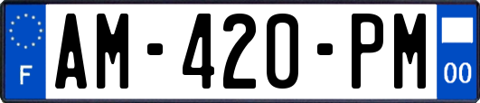 AM-420-PM