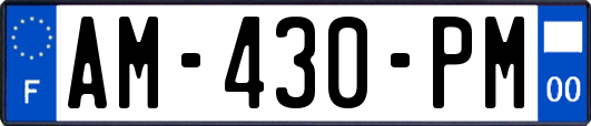 AM-430-PM