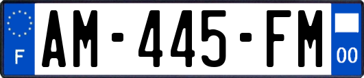 AM-445-FM