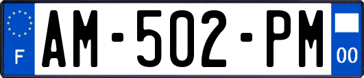 AM-502-PM