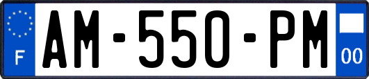 AM-550-PM