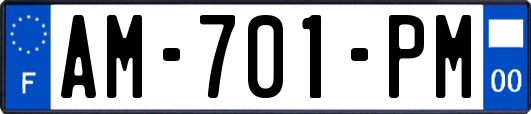 AM-701-PM