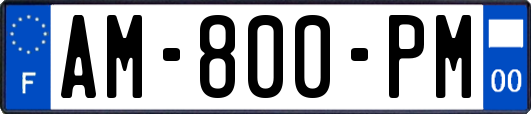 AM-800-PM