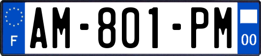 AM-801-PM