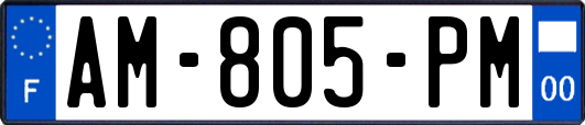 AM-805-PM