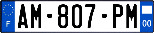 AM-807-PM
