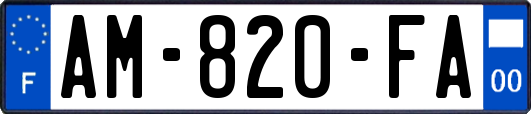 AM-820-FA