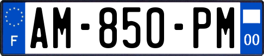 AM-850-PM