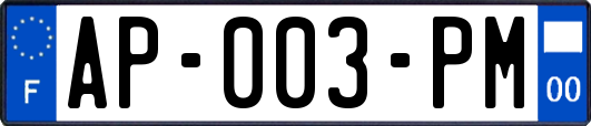 AP-003-PM