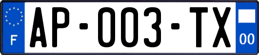 AP-003-TX