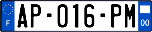 AP-016-PM