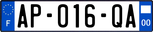 AP-016-QA