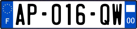 AP-016-QW