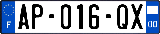 AP-016-QX