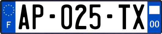 AP-025-TX