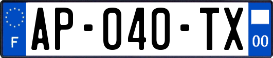 AP-040-TX