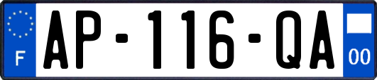 AP-116-QA