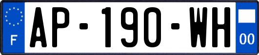 AP-190-WH