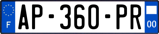 AP-360-PR