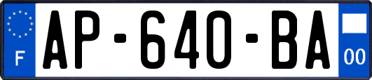 AP-640-BA